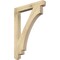 Ekena Millwork Imperial Craftsman Rough Sawn Bracket, Douglas Fir, 4"W x 32"D x 44"H BKT04X32X44IMP04RDF - alternate 1